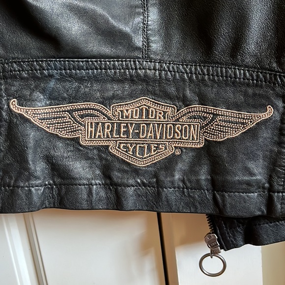 Harley Davidson Leather jacket Dixie women’s casual leather jacket 97027–15VW - Picture 2 of 12